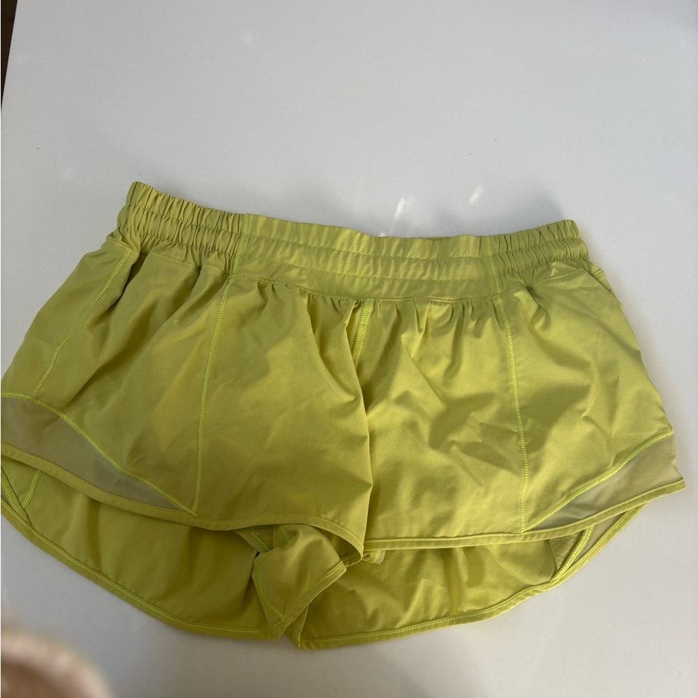 lululemon athletica Lime Green Athletic Shorts